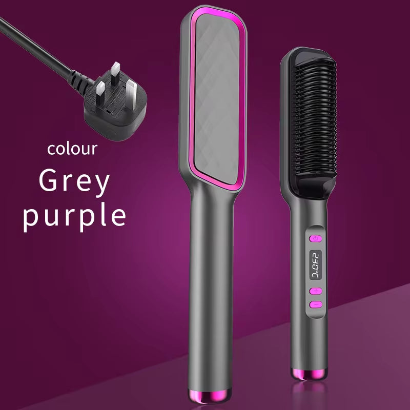 Electric Hair Straightener Brush