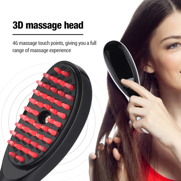 Nanospray Vibration Massage Comb