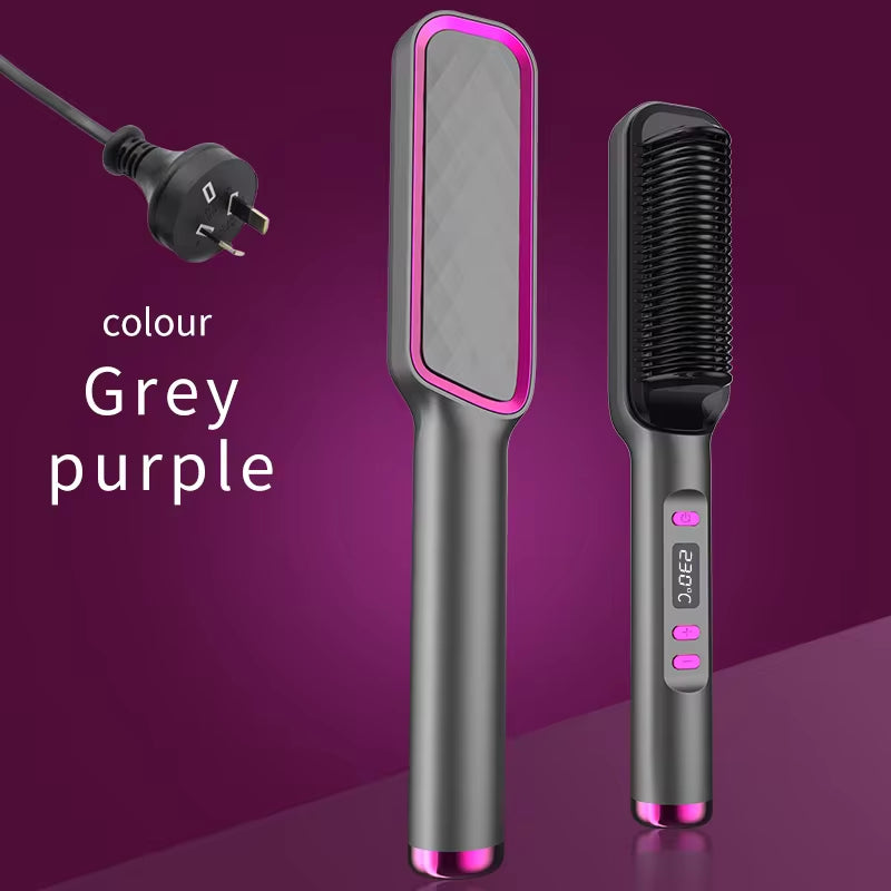 Electric Hair Straightener Brush