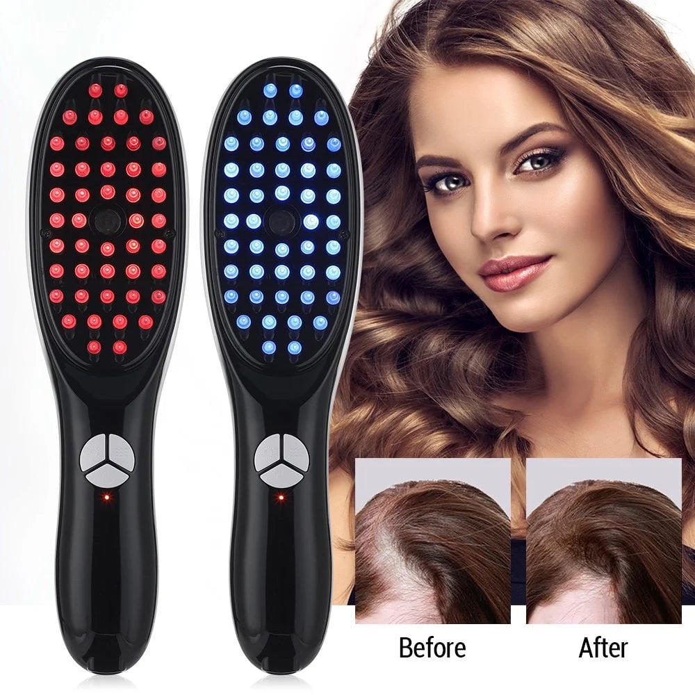 Nanospray Vibration Massage Comb