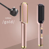 Electric Hair Straightener Brush