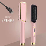 Electric Hair Straightener Brush
