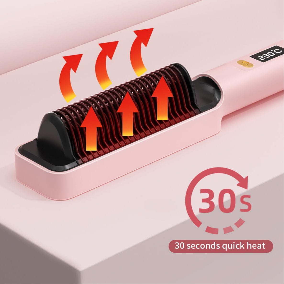 Electric Hair Straightener Brush