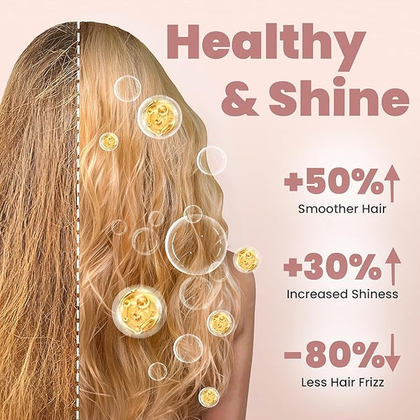 Electric Heating Brush Curler