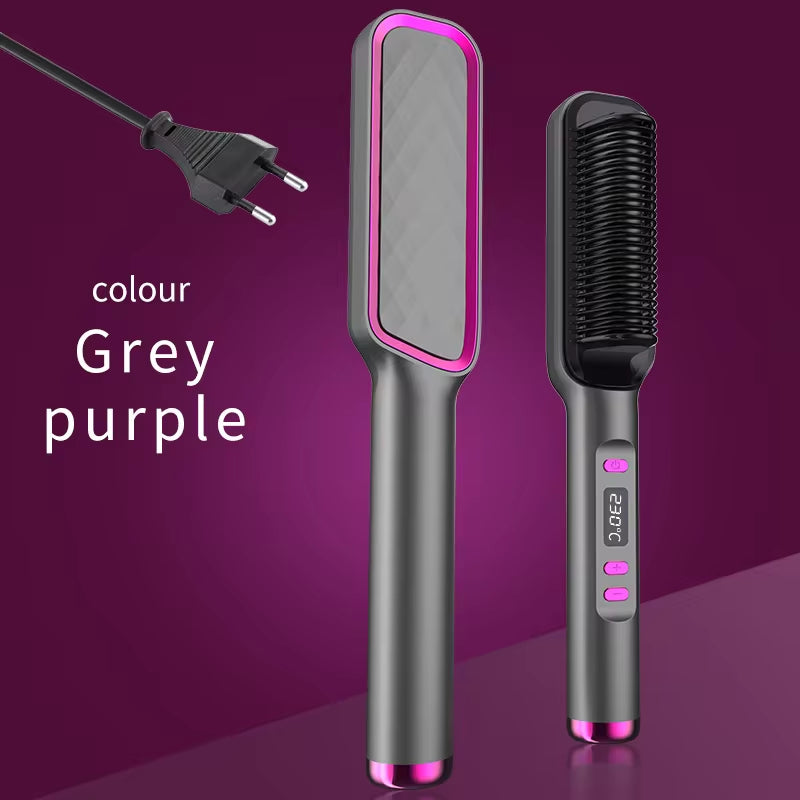 Electric Hair Straightener Brush