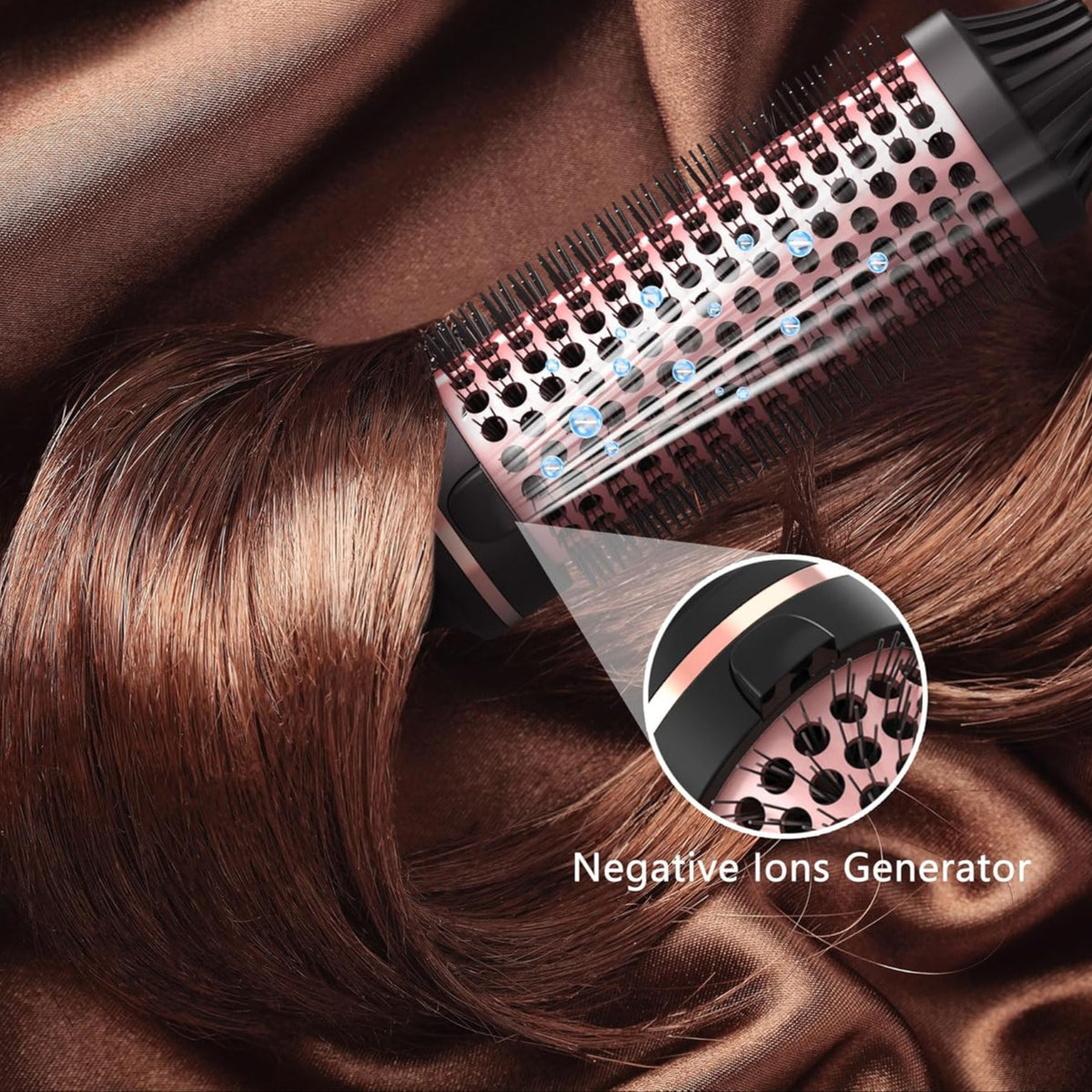 Electric Heating Brush Curler