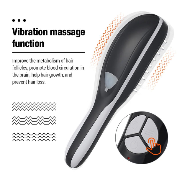 Nanospray Vibration Massage Comb