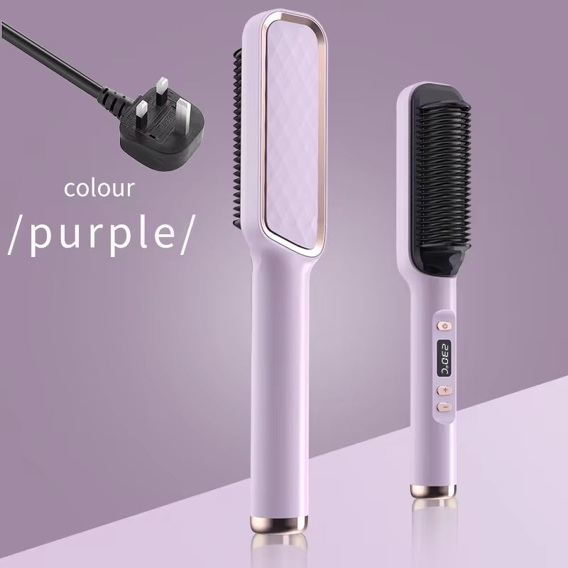 Electric Hair Straightener Brush