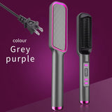Electric Hair Straightener Brush