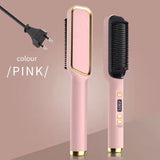 Electric Hair Straightener Brush