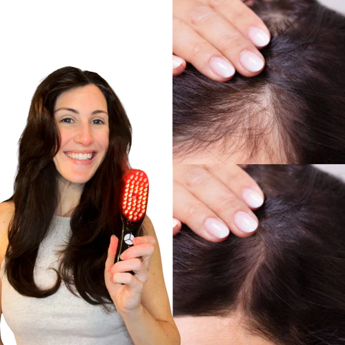 Nanospray Vibration Massage Comb